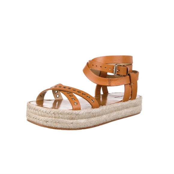 Isabel Marant Melyz Leather Espadrilles size 36 | 6 - Picture 3 of 5